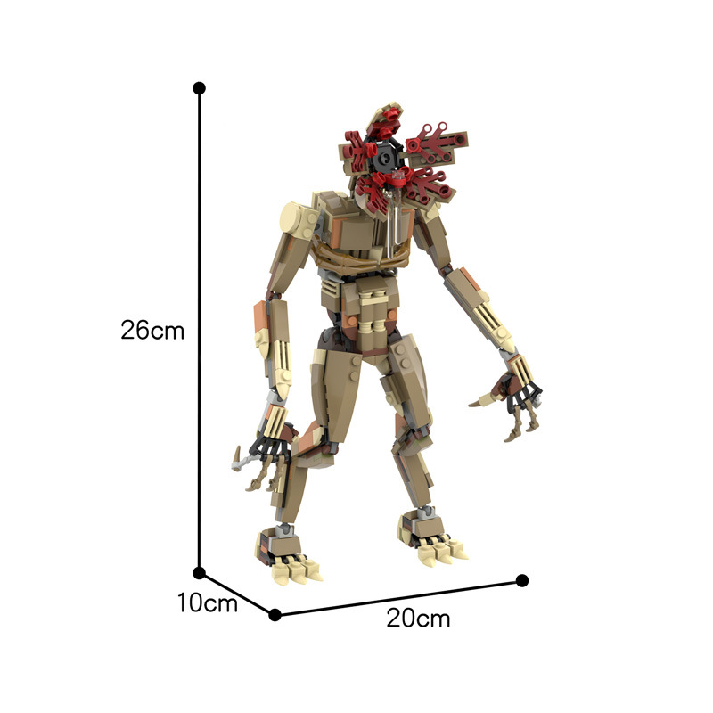 Tech House Accessories - MOC Demogorgon Monster Assembly Desk Decoration