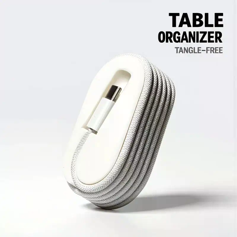 Travel Cable Organizer - Portable Cable Winder Organizer: Desktop Cord