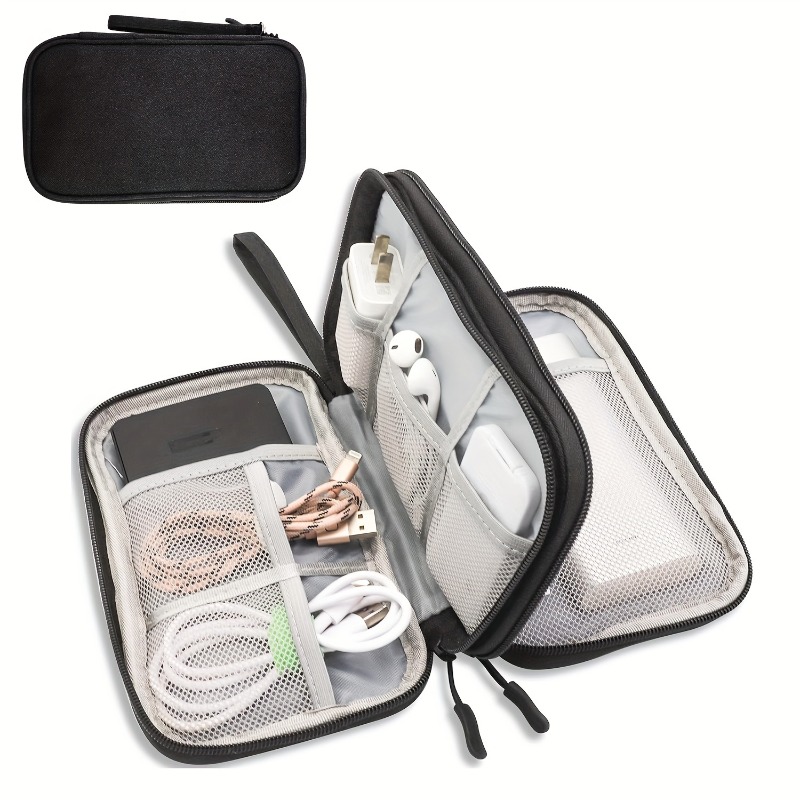 Travel Cable Organizer - Travel Organizer Bag, Multi-Pocket Storage Pouch,