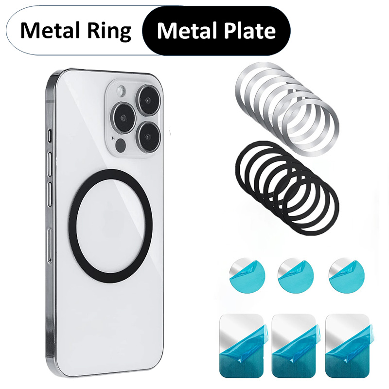 Tech Accessories Phone - Universal Metal Plate & Metal Ring