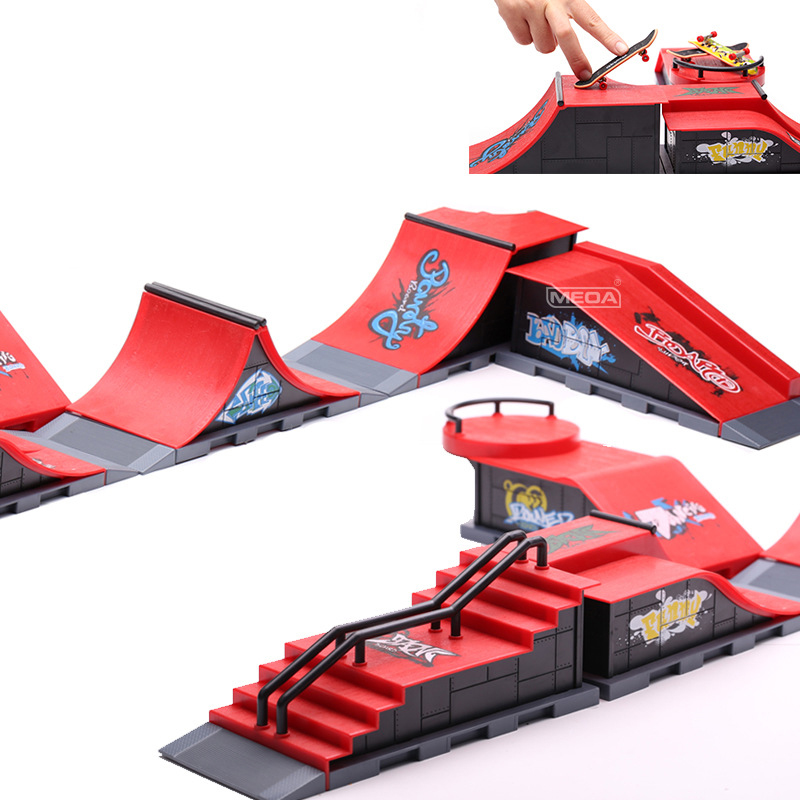 Tech Deck Accessories - Professional Finger Skateboard DIY Skate Park