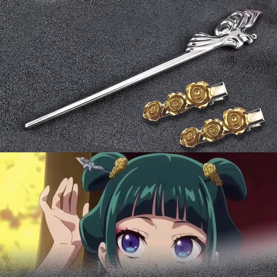 Tech Hair Accessories - Apothecary Diaries Alloy Hairpins Anime Cosplay