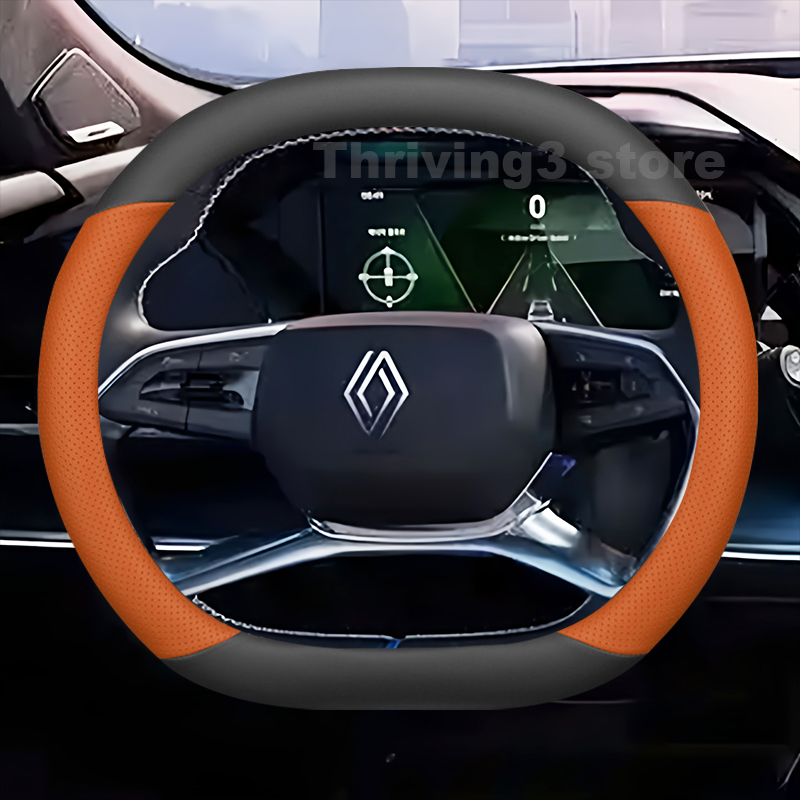 Leather Car Steering Wheel Cov - Tech Accessories Hub ulasan dan harga