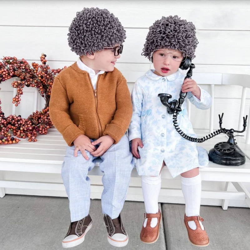 Cute Kids Boy Girl Old Lady Wo - Tech Hair Accessories ulasan dan harga