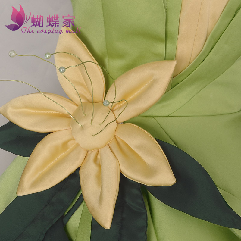 Princess Tiana Dress Cosplay C - Tech Hair Accessories ulasan dan harga