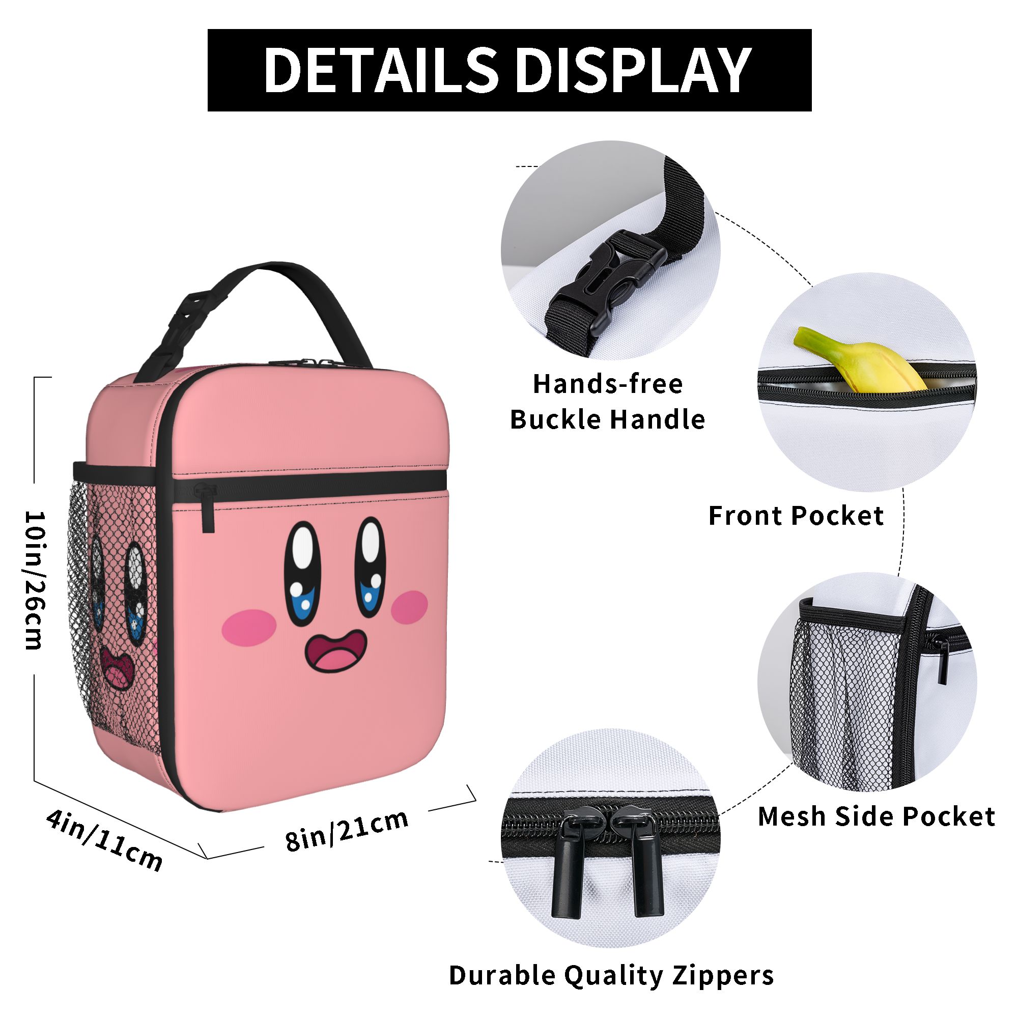 Custom K-Kirbys Resuable Lunch - Tech Accessories Organizer ulasan dan harga