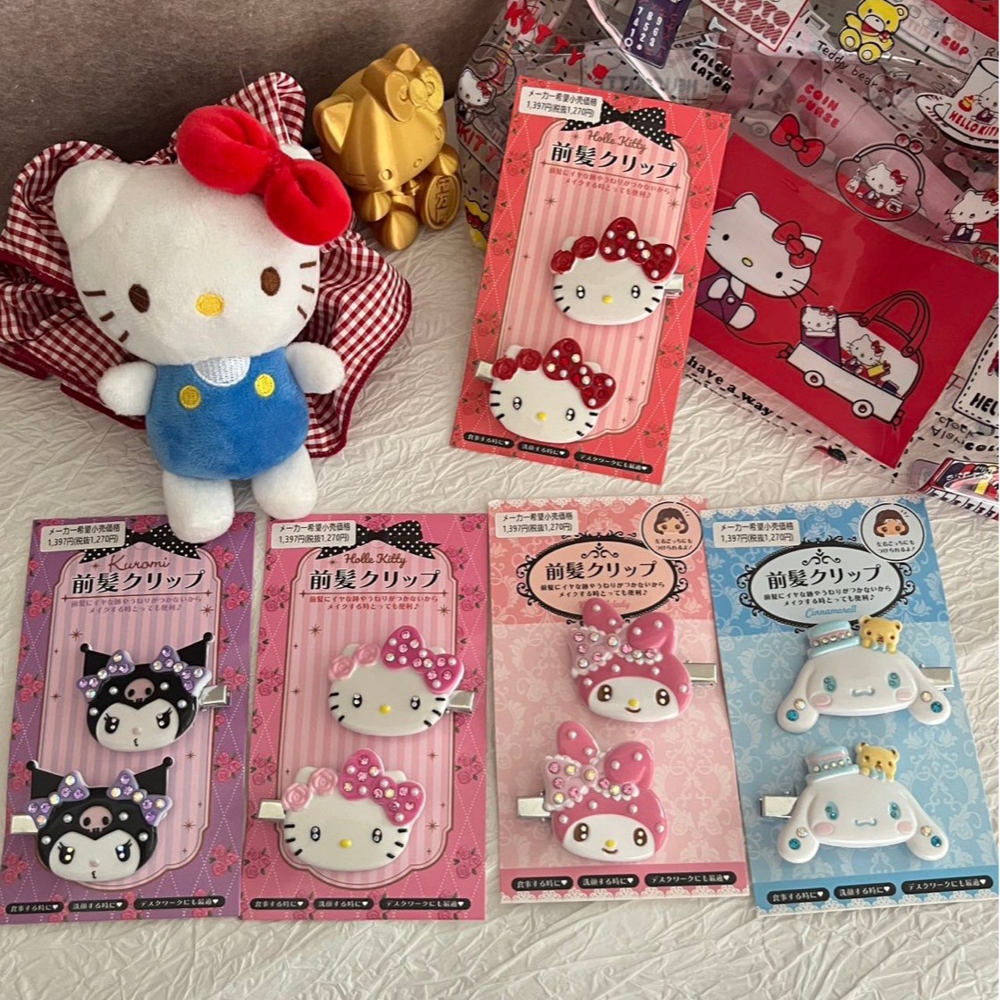 Sanrio Hello Kitty Hair Clip C - Tech Hair Accessories ulasan dan harga