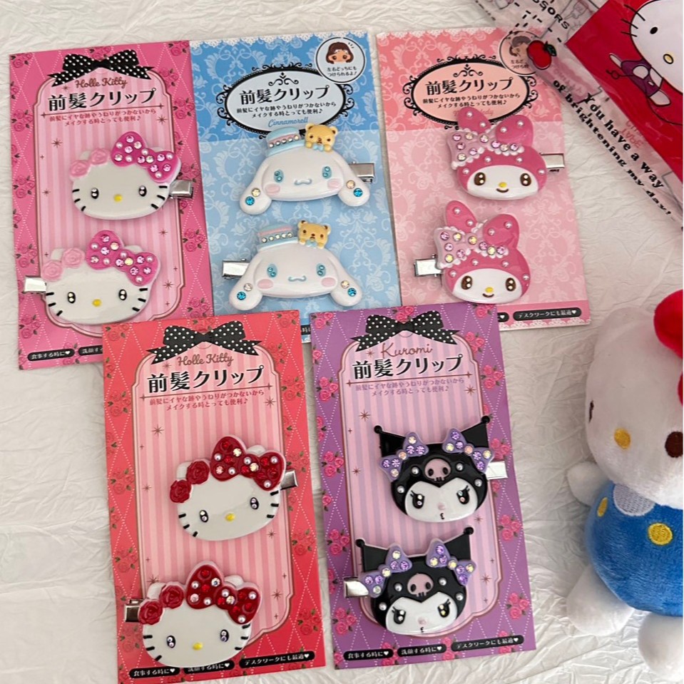 Sanrio Hello Kitty Hair Clip C - Tech Hair Accessories ulasan dan harga