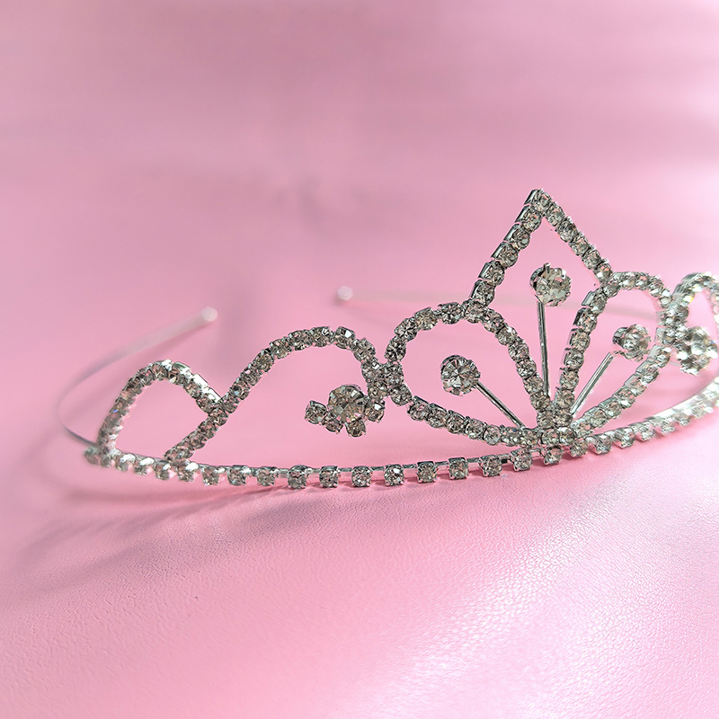 Silver Color Rhinestone Bridal - Tech Hair Accessories ulasan dan harga