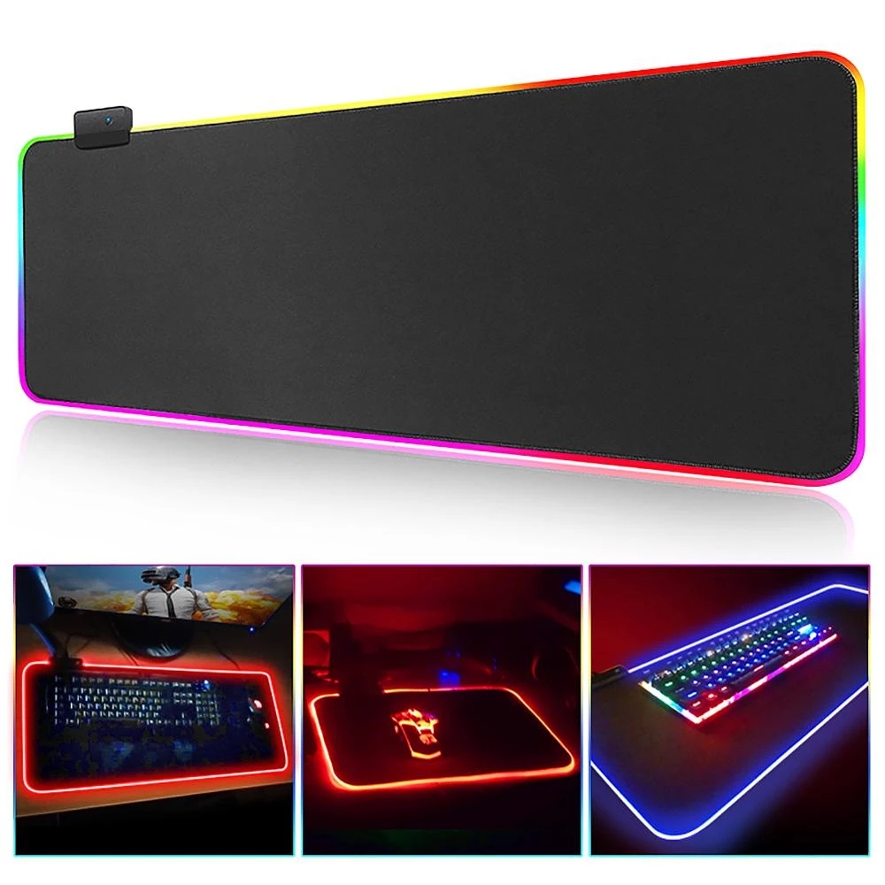 LED Luminous Gaming Mouse Pad  - Tech Desktop Accessories ulasan dan harga