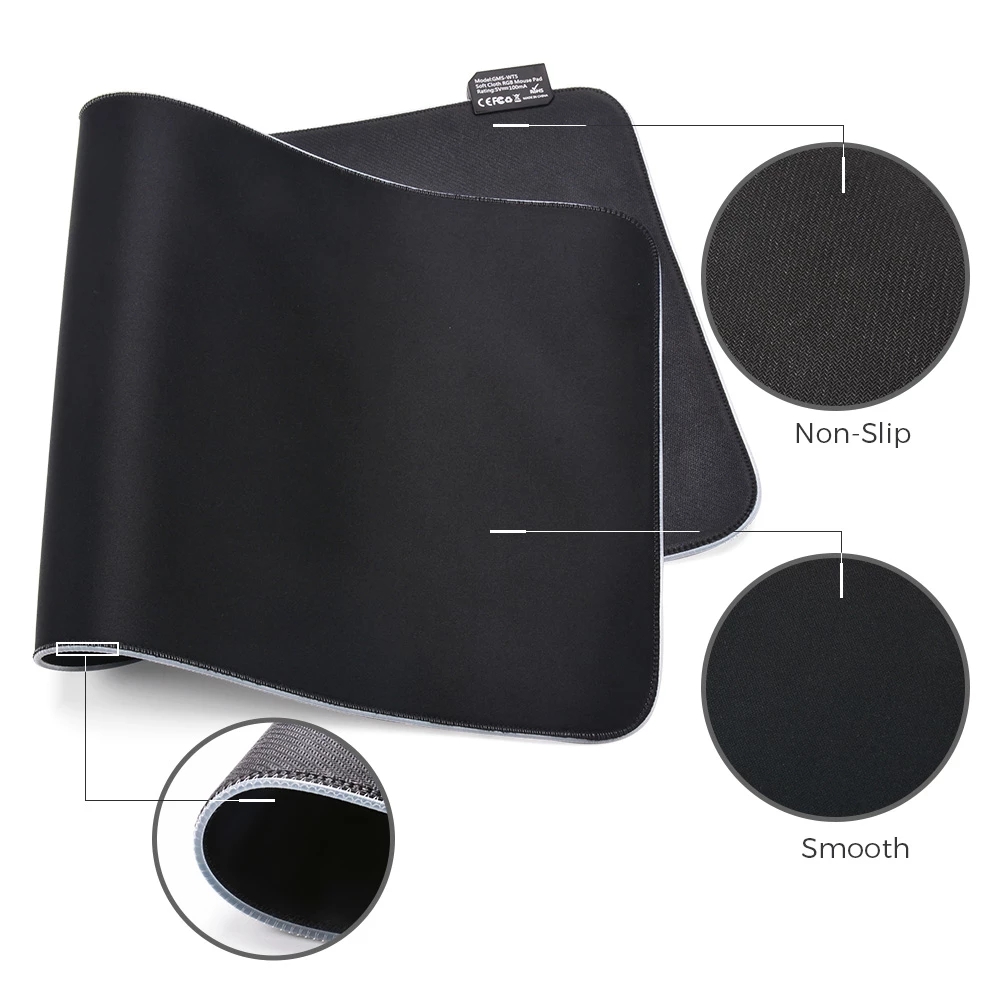 LED Luminous Gaming Mouse Pad  - Tech Desktop Accessories ulasan dan harga