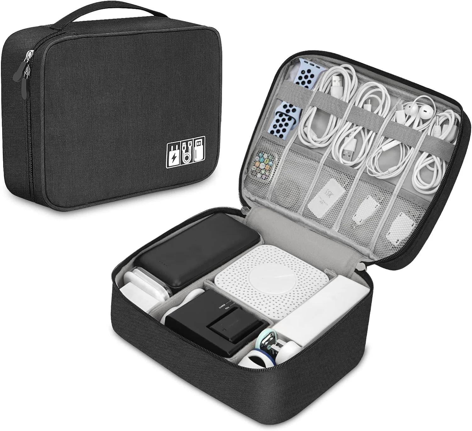 Portable Tech Organizer Case f - Tech Accessories Types ulasan dan harga