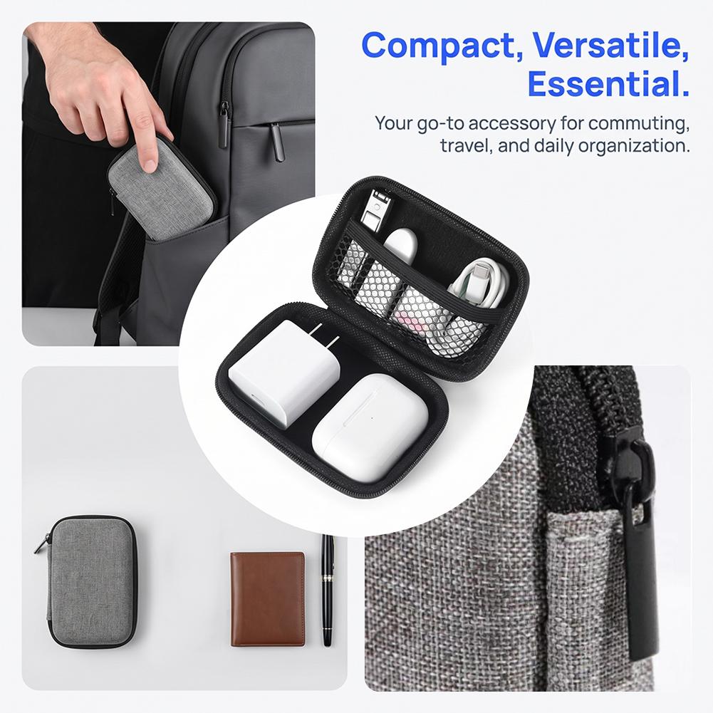 Business Headphone Bag Portabl - Travel Cable Organizer ulasan dan harga
