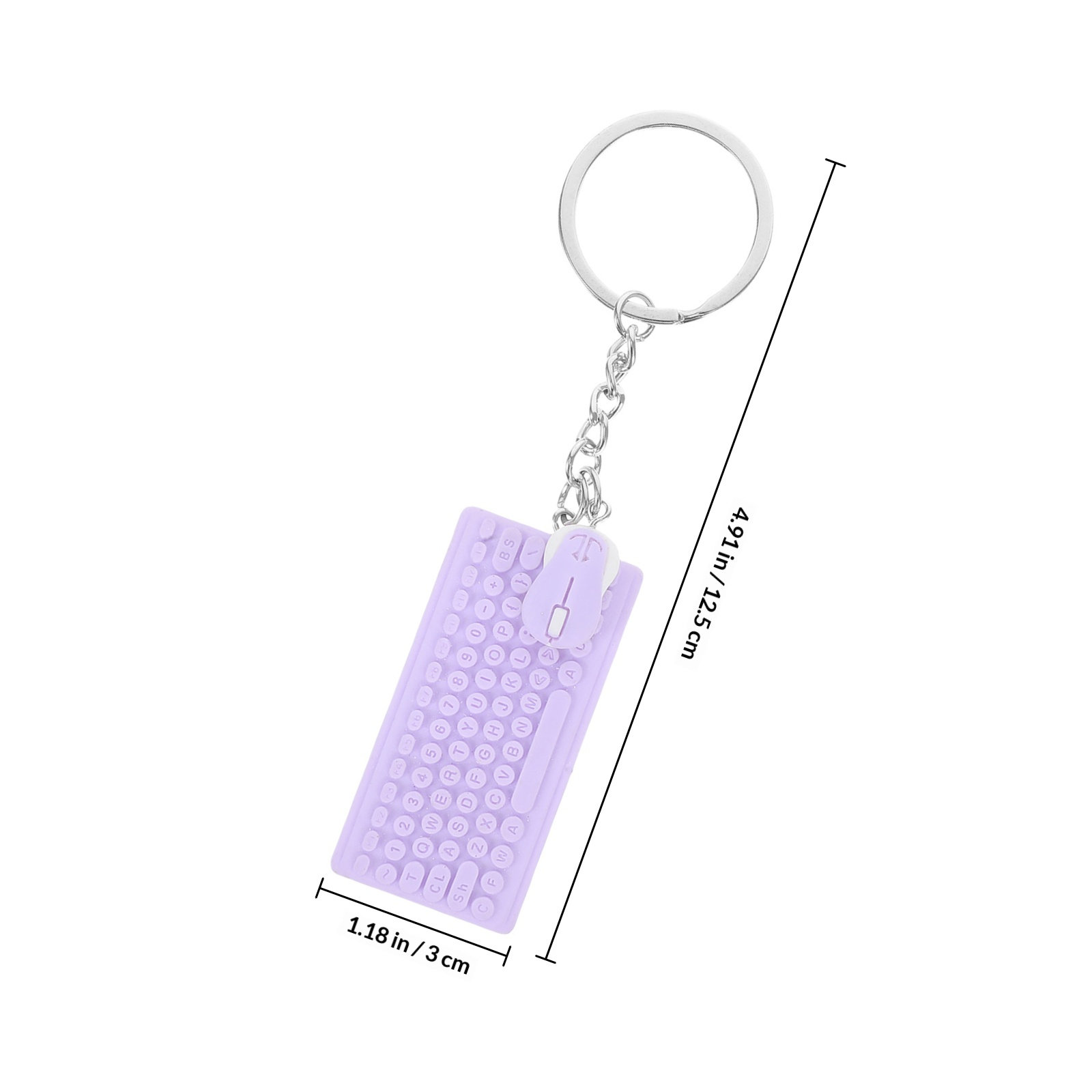 Mini Keyboard and Mouse Keycha - Tech Accessories Backpack ulasan dan harga