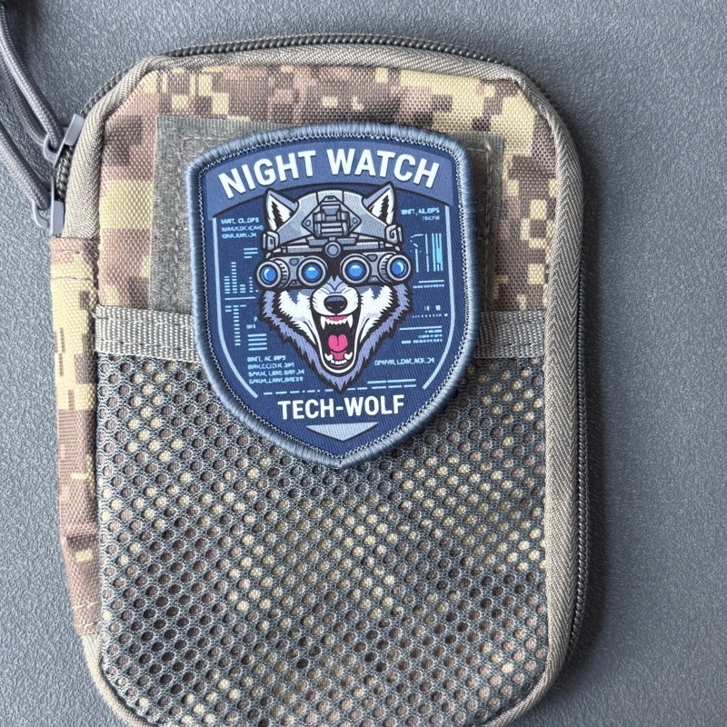 Night Watch Tech-Wolf Patch Ta - Tech Accessories Backpack ulasan dan harga