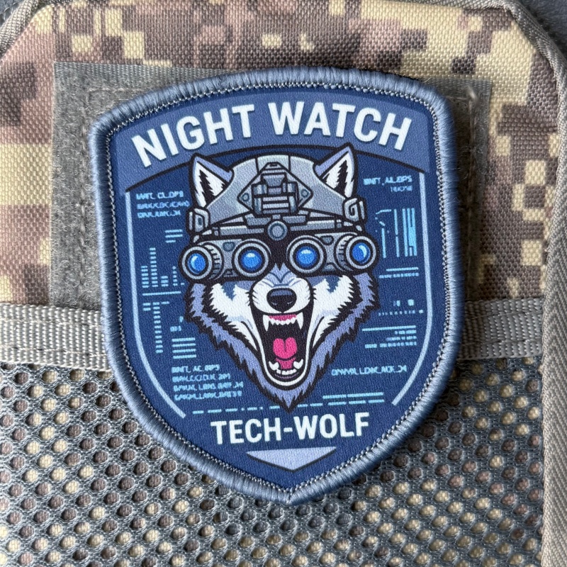 Night Watch Tech-Wolf Patch Ta - Tech Accessories Backpack ulasan dan harga