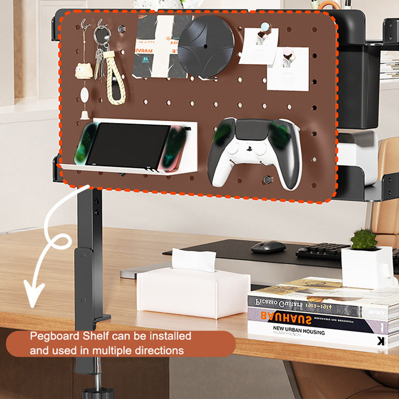 Clamp-on 14 inch Above Below D - Tech Accessories Desk ulasan dan harga