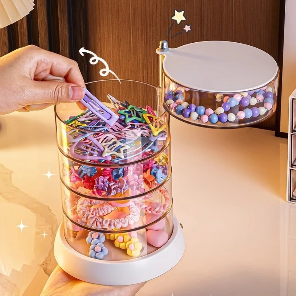 360 Rotating Clear Hair Access - Tech Hair Accessories ulasan dan harga
