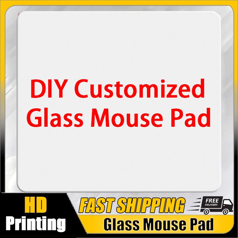 Customized Glass Mouse Pad DIY - Tech Desktop Accessories ulasan dan harga