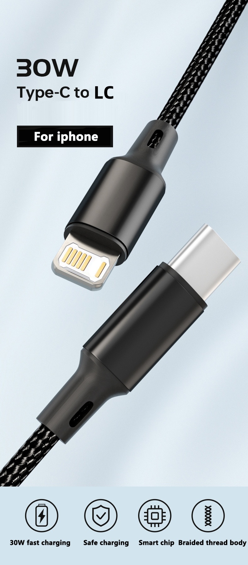 PD 30W USB Cable For iPhone 14 - Tech Accessories Phone ulasan dan harga
