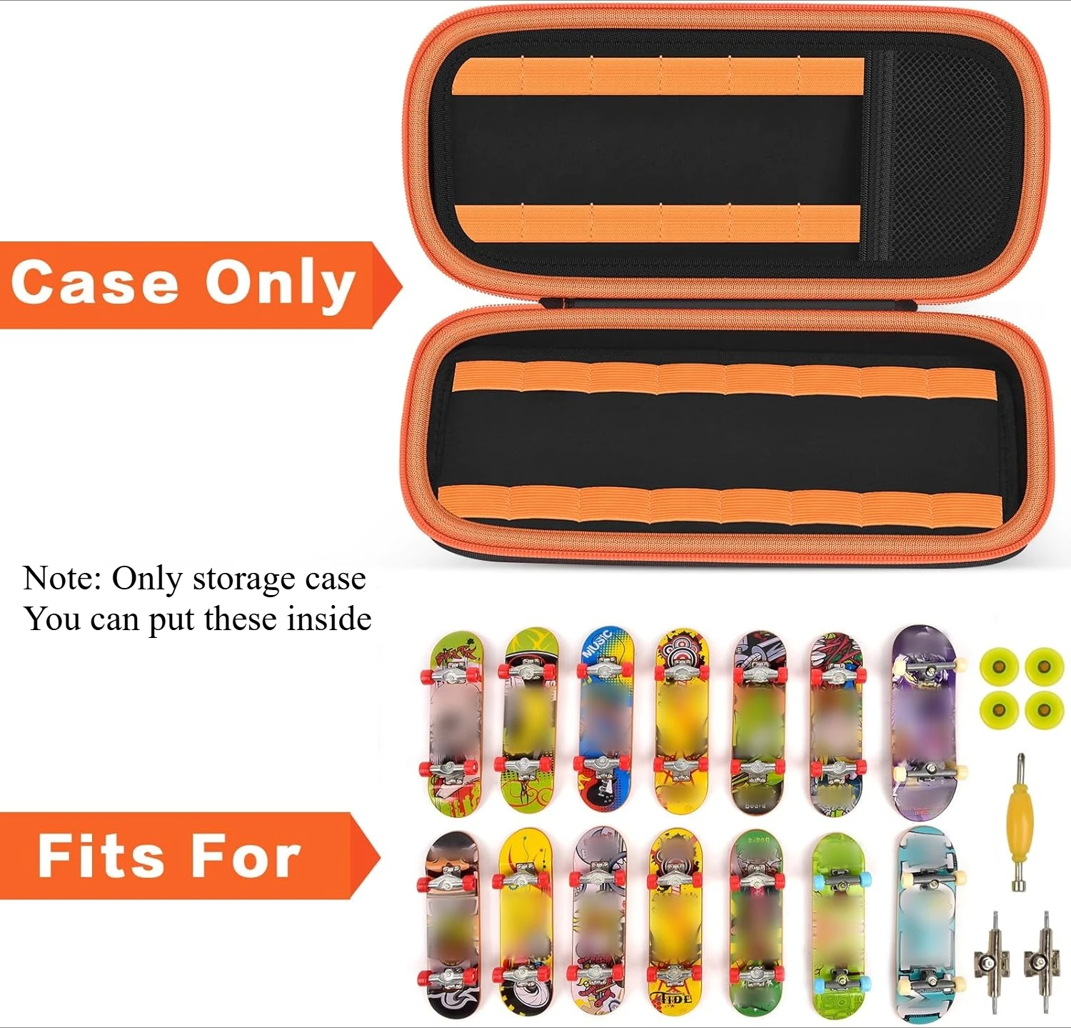 Finger Skateboard Case for TEC - Tech Deck Accessories ulasan dan harga