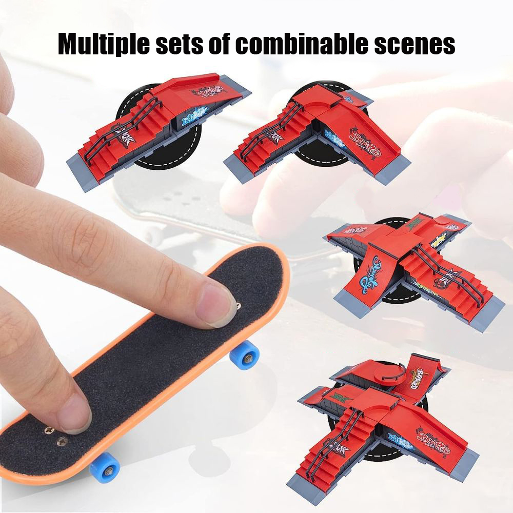 6-In-1 Finger Skateboards DIY  - Tech Deck Accessories ulasan dan harga