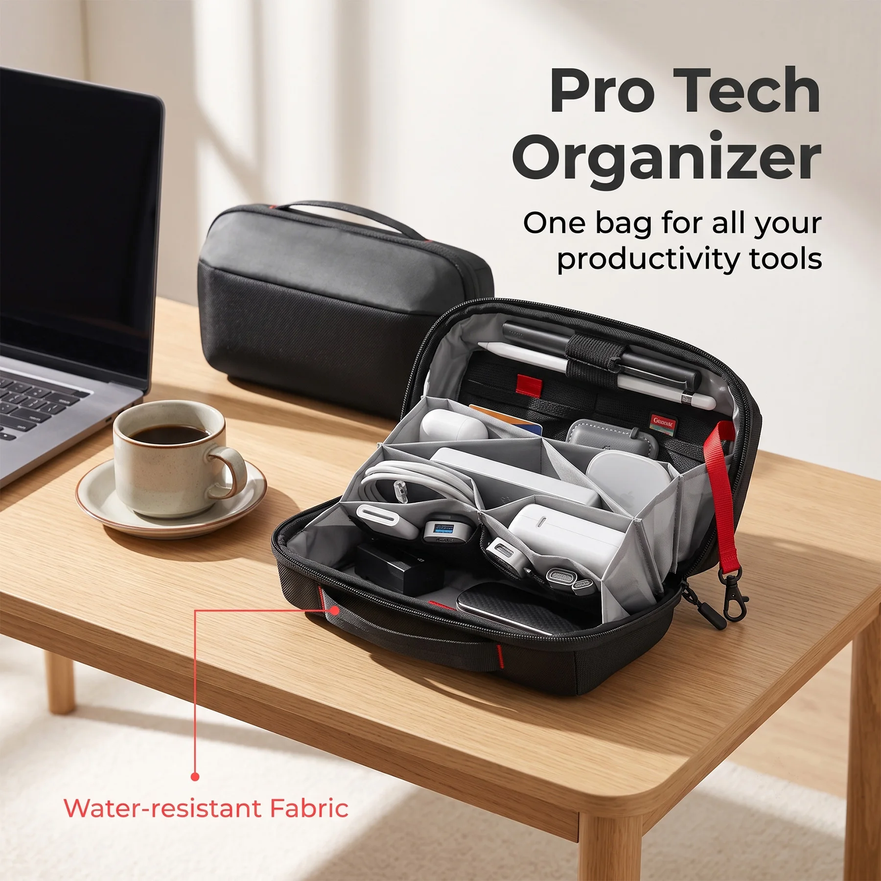 Travel Tech Organizer Pouch, W - Tech Accessories Shop ulasan dan harga