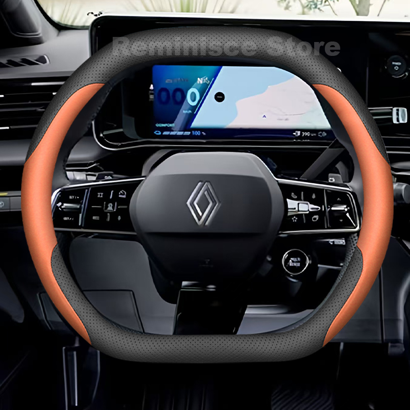 Leather Car Steering Wheel Cov - Tech Accessories Hub ulasan dan harga