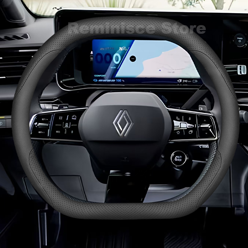 Leather Car Steering Wheel Cov - Tech Accessories Hub ulasan dan harga