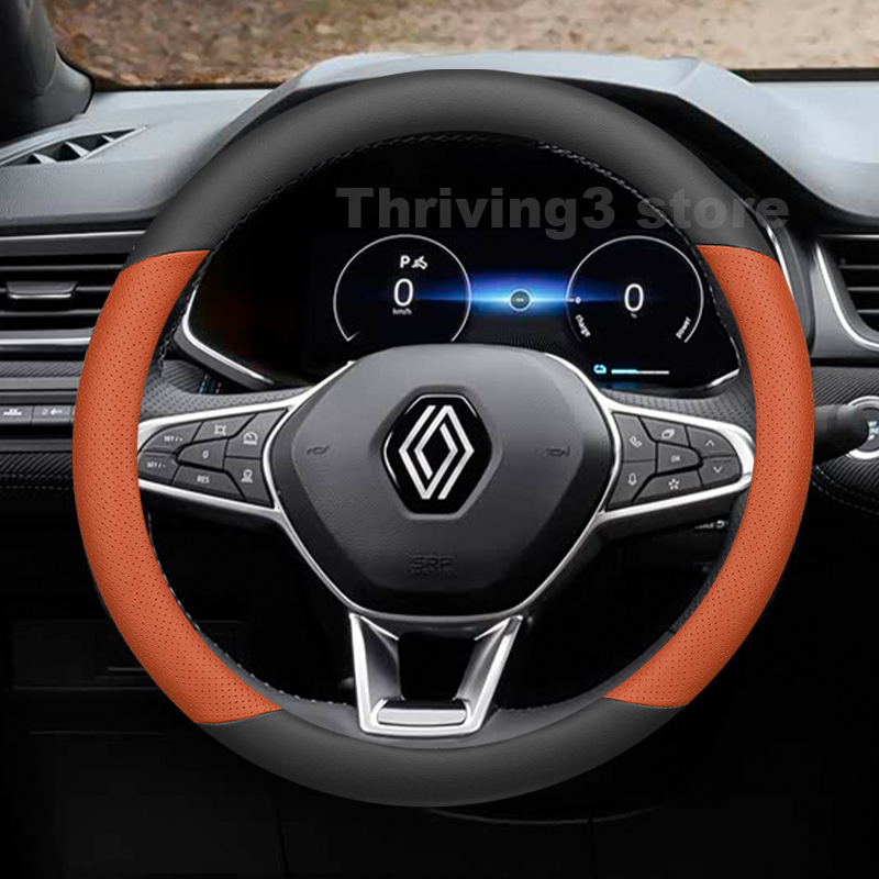Leather Car Steering Wheel Cov - Tech Accessories Hub ulasan dan harga
