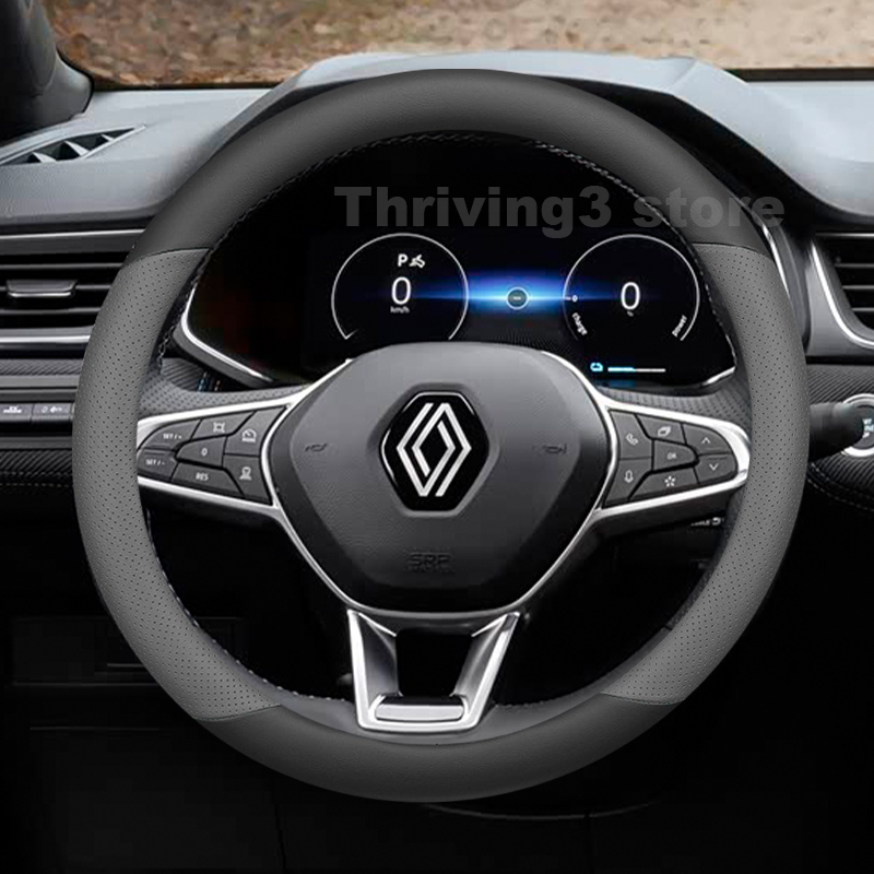 Leather Car Steering Wheel Cov - Tech Accessories Hub ulasan dan harga