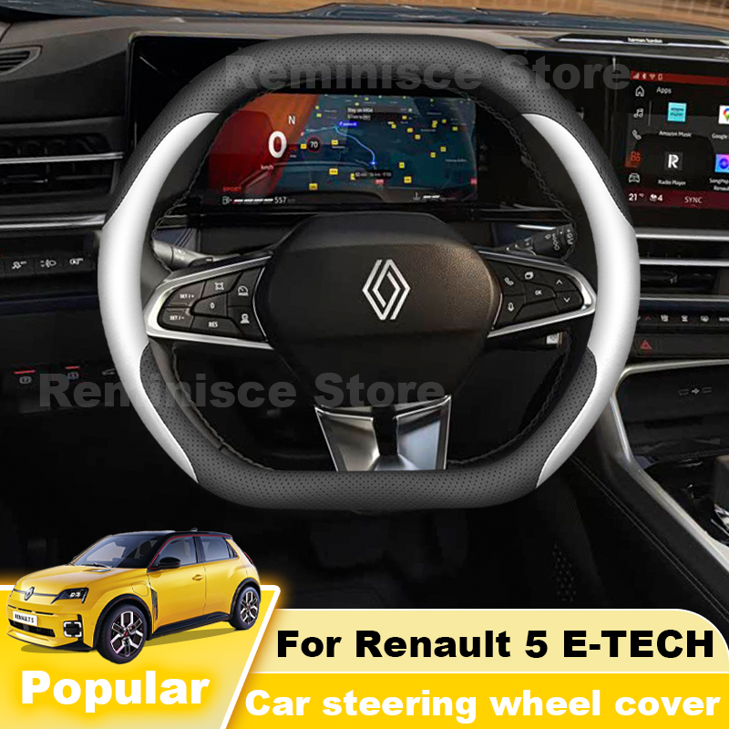 Leather Car Steering Wheel Cov - Tech Accessories Hub ulasan dan harga