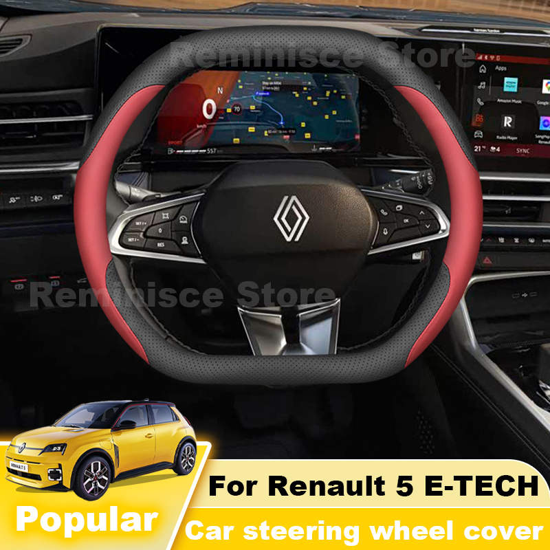 Leather Car Steering Wheel Cov - Tech Accessories Hub ulasan dan harga