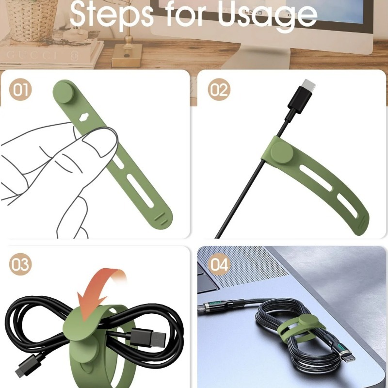 Portable cable organizer, data - Travel Cable Organizer ulasan dan harga