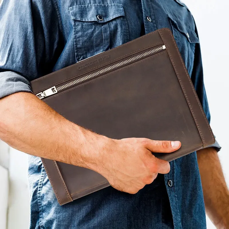Leather Tablet Storage Bag for - Tech Accessories Tablet ulasan dan harga