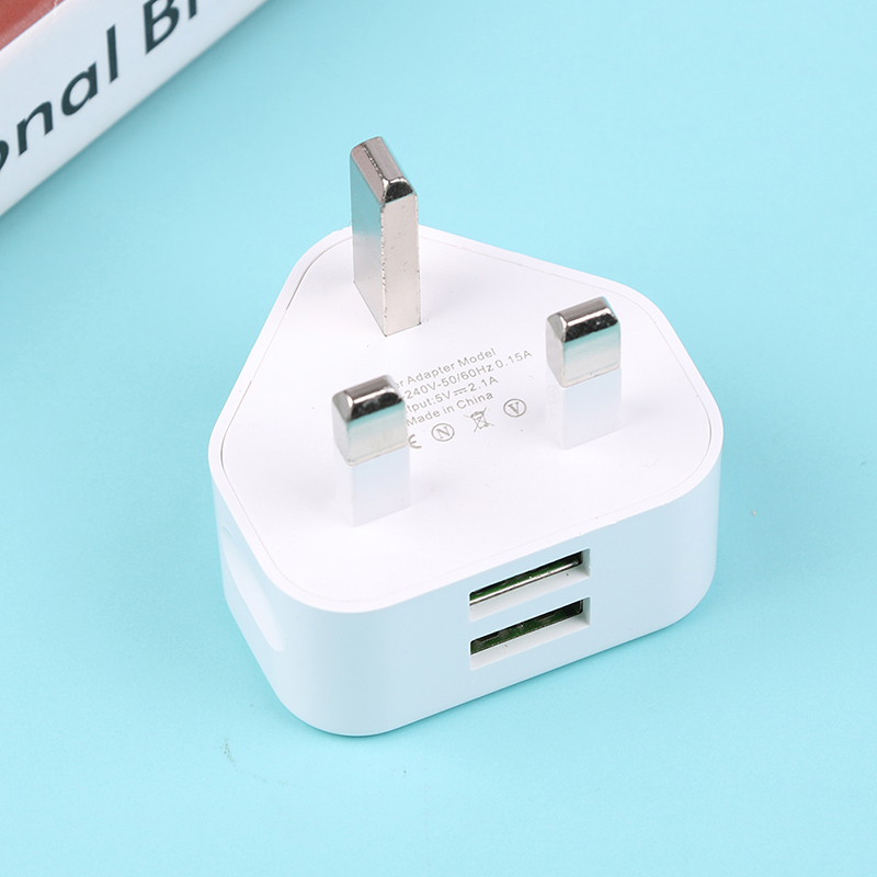 Universal UK Plug 3 Pin Wall C - Tech Accessories Phone ulasan dan harga