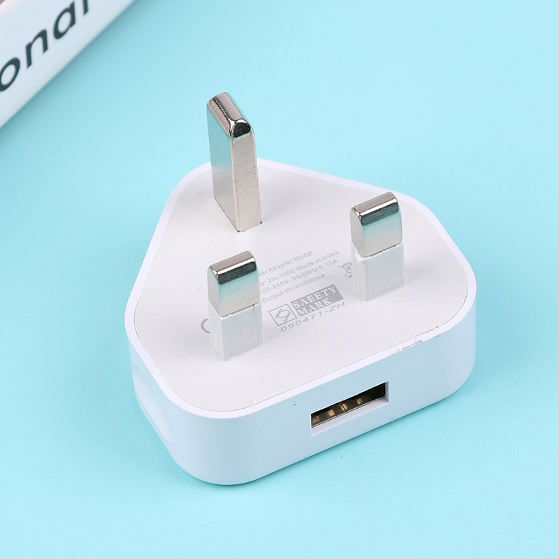 Universal UK Plug 3 Pin Wall C - Tech Accessories Phone ulasan dan harga