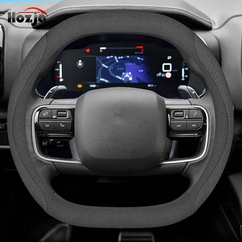 Leather Car Steering Wheel Cov - Tech Accessories Hub ulasan dan harga