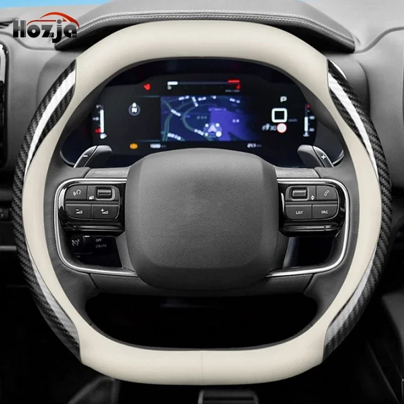 Leather Car Steering Wheel Cov - Tech Accessories Hub ulasan dan harga