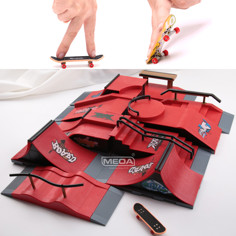 10 In 1 Finger Skateboards DIY - Tech Deck Accessories ulasan dan harga