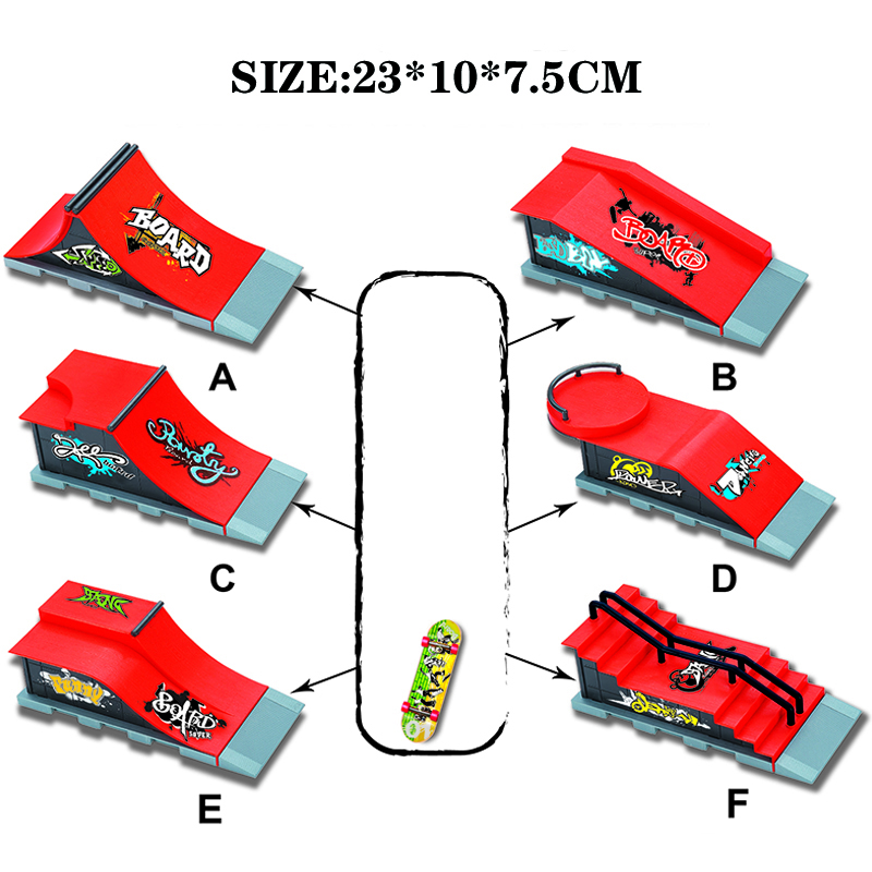 10 In 1 Finger Skateboards DIY - Tech Deck Accessories ulasan dan harga