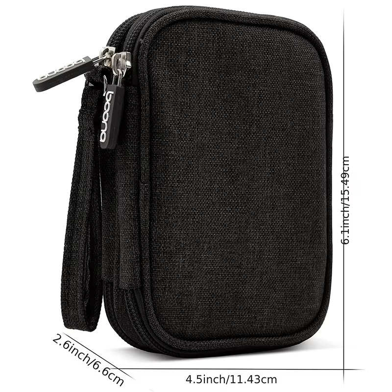 1PCS Grey/Black/Pink/Navy NEW  - Travel Cable Organizer ulasan dan harga