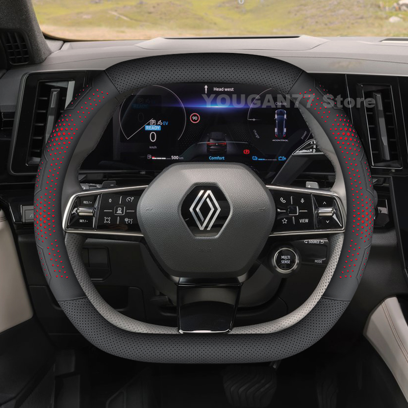Leather Car Steering Wheel Cov - Tech Accessories Hub ulasan dan harga