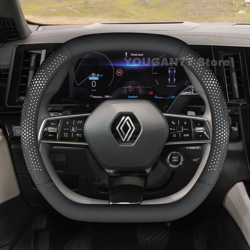 Leather Car Steering Wheel Cov - Tech Accessories Hub ulasan dan harga