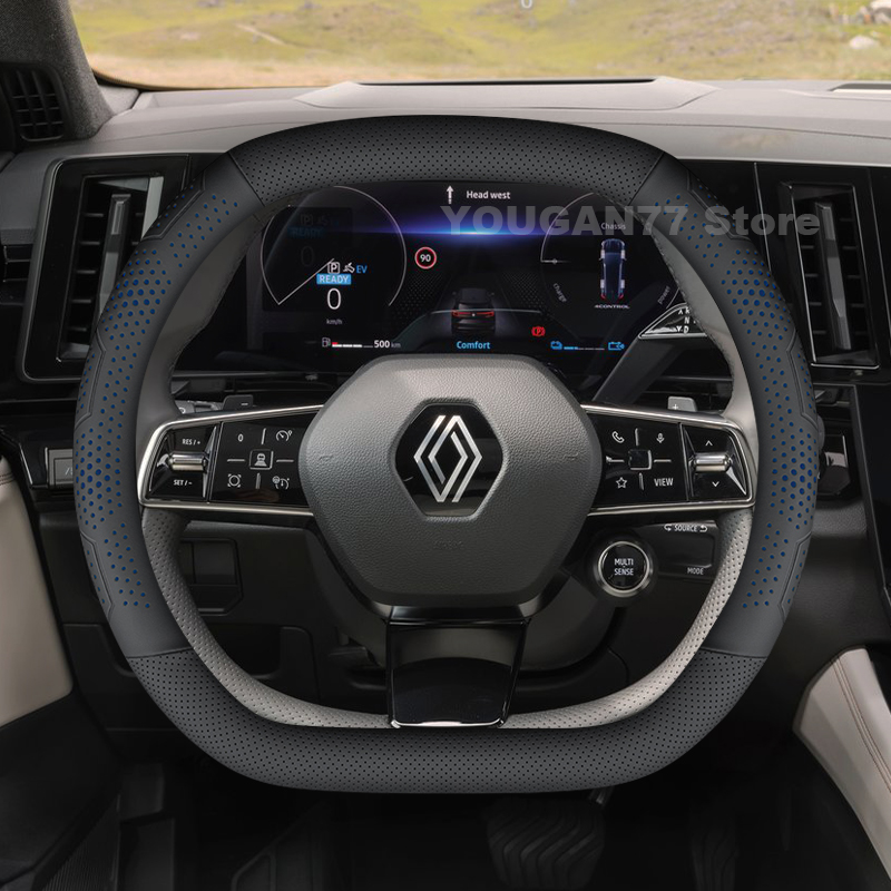Leather Car Steering Wheel Cov - Tech Accessories Hub ulasan dan harga