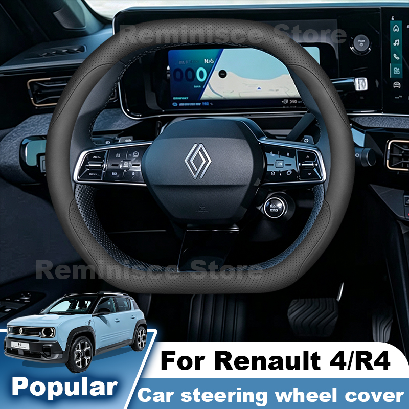 Leather Car Steering Wheel Cov - Tech Accessories Hub ulasan dan harga
