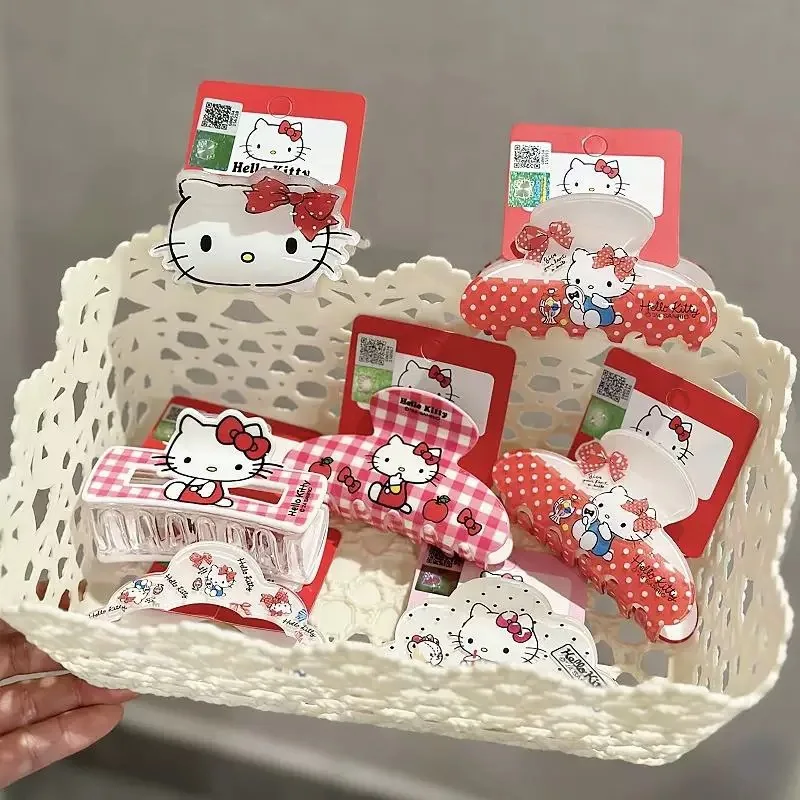 Anime Hello Kitty Hairpins Hai - Tech Hair Accessories ulasan dan harga