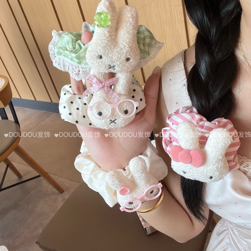 New Miffy Cute Hair Tie Large  - Tech Hair Accessories ulasan dan harga