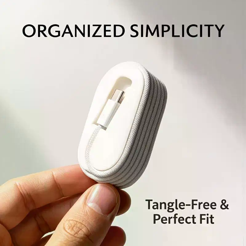 Portable Cable Winder Organize - Travel Cable Organizer ulasan dan harga