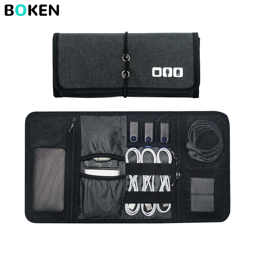 Tech Organizer Bag Cable Stora - Tech Accessories Shop ulasan dan harga